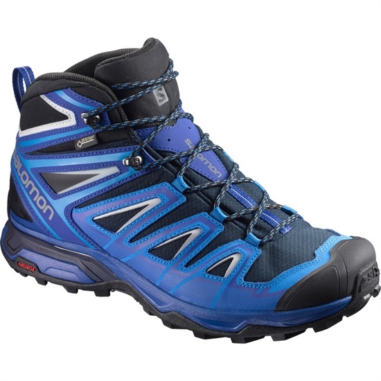 Salomon X ULTRA 3 MID GTX Turisticke Topanky Panske Modre / Čierne | 27345WZIN