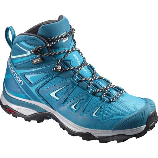Salomon X ULTRA 3 MID GTX W Turisticke Topanky Damske Tyrkysové | 23748XRVI