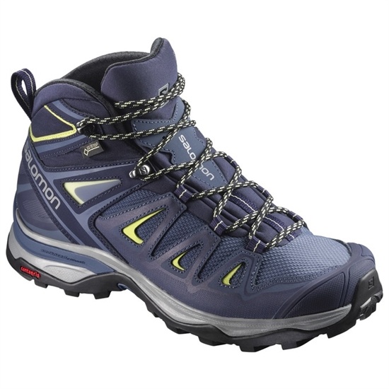 Salomon X ULTRA 3 MID GTX W Turisticke Topanky Damske Tmavo Modre | 31502HCLD