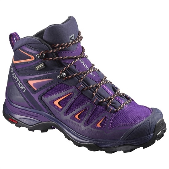 Salomon X ULTRA 3 MID GTX W Turisticke Topanky Damske Nachový | 85792KQLM