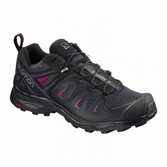 Salomon X ULTRA 3 Turisticke Topanky Damske Tmavo Siva / Čierne | 03458WUFN