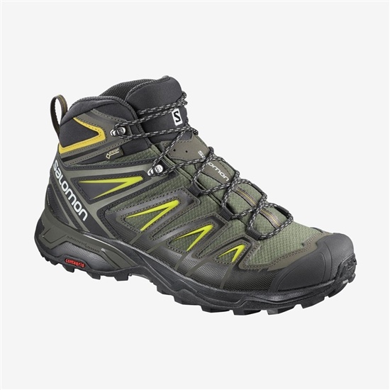 Salomon X ULTRA 3 WIDE MID GORE-TEX Turisticke Topanky Panske Viacfarebný | 94351LYFZ