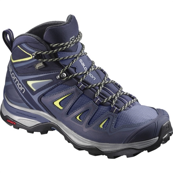 Salomon X ULTRA 3 WIDE MID GTX W Turisticke Topanky Damske Tmavo Modre | 31945EAKQ