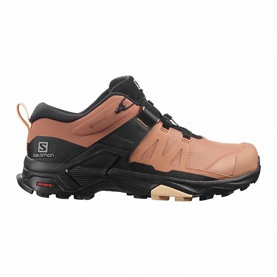 Salomon X ULTRA 4 GORE-TEX Turisticke Topanky Damske Čierne / Krém | 07183BLRZ