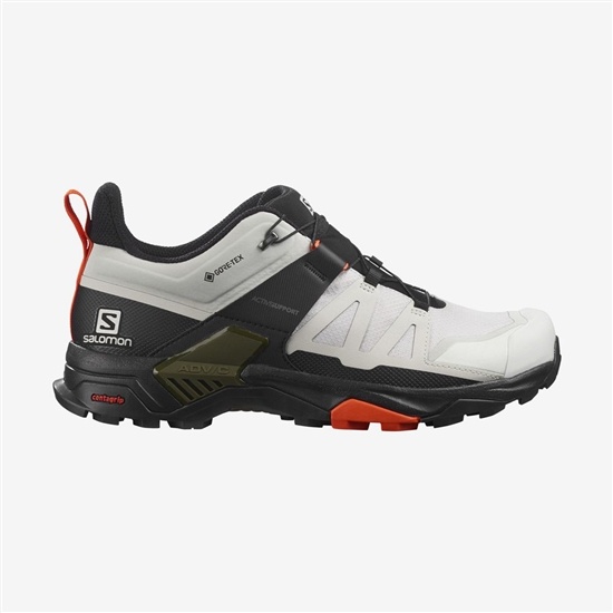 Salomon X ULTRA 4 GORE-TEX Turisticke Topanky Panske Biele | 21693CYFZ