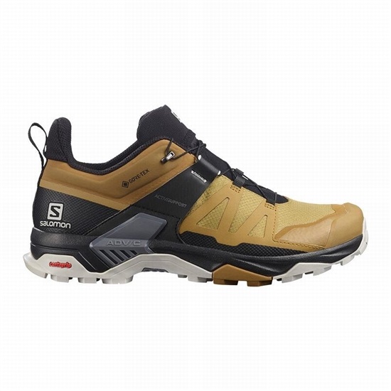 Salomon X ULTRA 4 GORE-TEX Turisticke Topanky Panske Čierne | 40261ZDAS