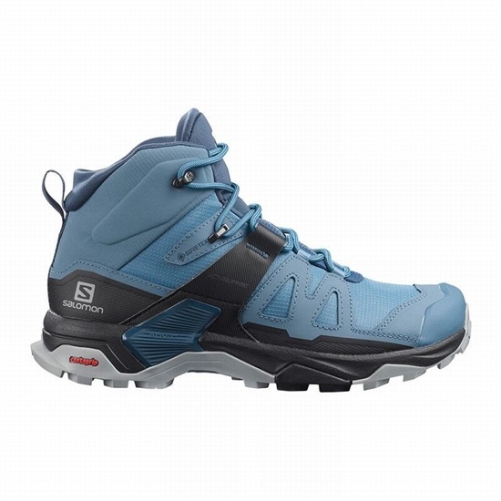 Salomon X ULTRA 4 MID GORE-TEX Turisticke Topanky Damske Modre / Čierne | 29640BJOA