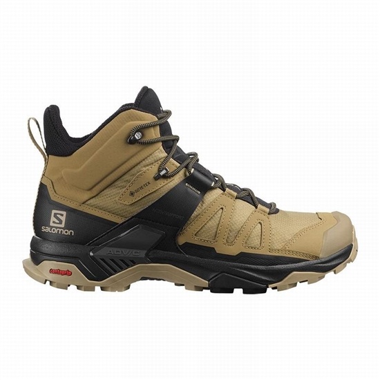 Salomon X ULTRA 4 MID GORE-TEX Turisticke Topanky Panske Hnede / Čierne | 89326JHCE