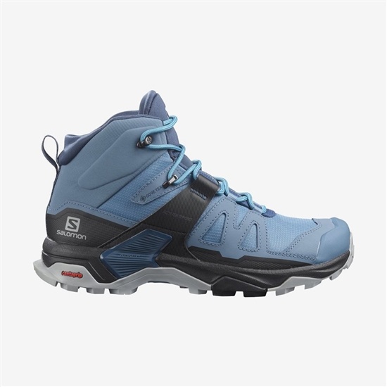 Salomon X ULTRA 4 MID GTX Turisticke Topanky Damske Modre / Čierne | 15974HIWX