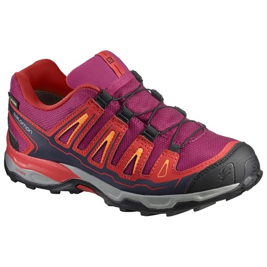 Salomon X-ULTRA GTX J Turisticke Topanky Detske Nachový / Oranžové | 46317JLIS