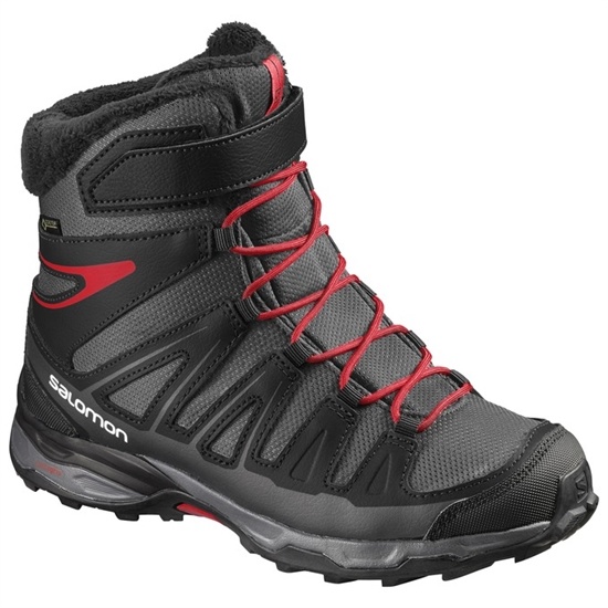 Salomon X-ULTRA GTX J Zimne Topanky Detske Čierne / Strieborne | 02597WYLU
