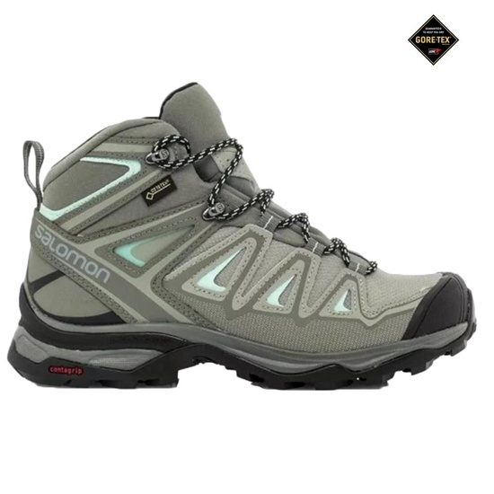 Salomon X ULTRA MID 3 GTX W Turisticke Topanky Damske Siva | 15943BZFC