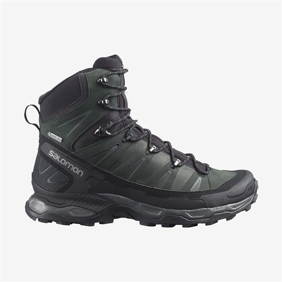 Salomon X ULTRA TREK GORE-TEX Turisticke Topanky Panske Zelene | 21945FIWX